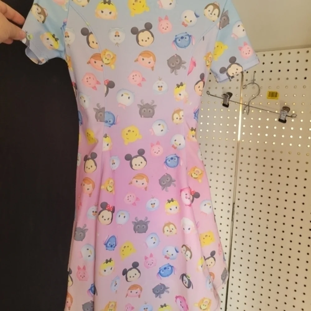 Disney Tsum Tsum girls size XL 14-16 dress Mickey‎ Mouse Donald Duck